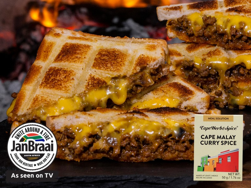 CURRY MINCE BRAAIBROODJIES