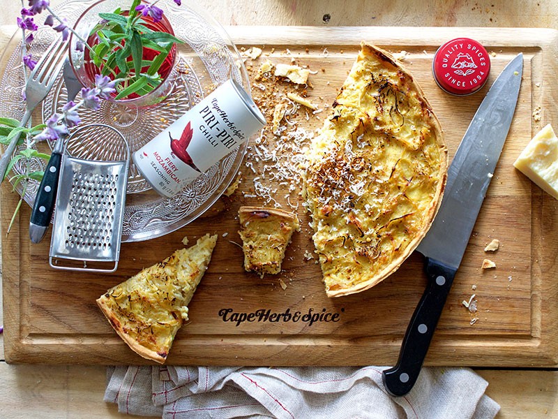 CHILLI CHEESE & ONION PIE