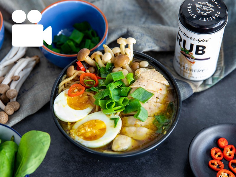 EASY ASIAN SPICED RAMEN