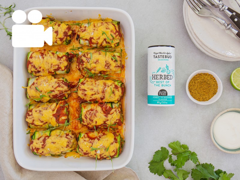 HERBED ZUCCHINI ENCHILADAS