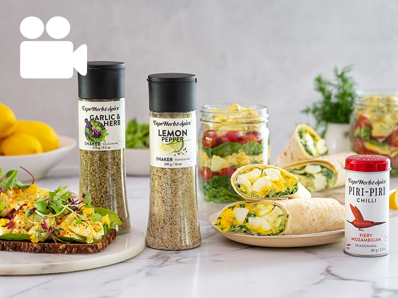 EGG SALAD 3 WAYS
