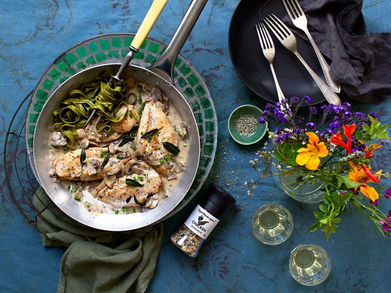 CHICKEN MARSALA