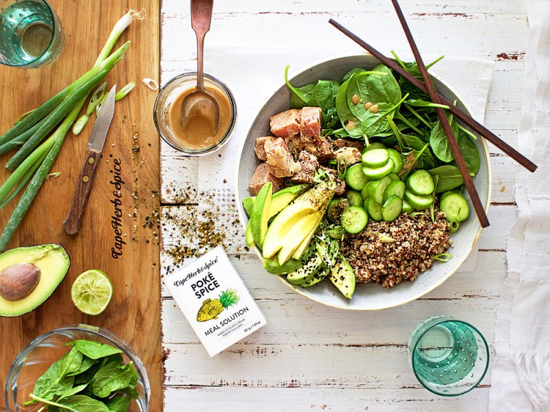 TUNA & QUINOA POK&Eacute; BOWL