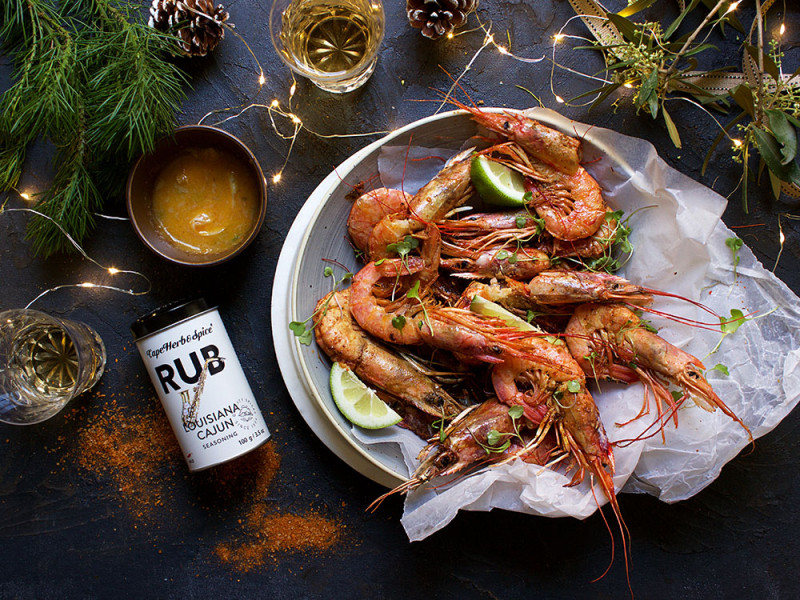 CAJUN PRAWNS